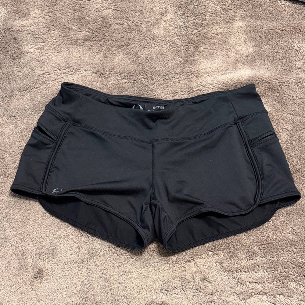 Hylete Women's Black Athletic Shorts